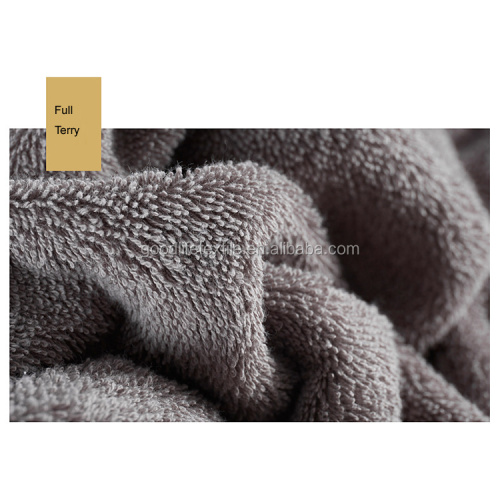 China custom organic cotton terry hotel bath towels set Factory