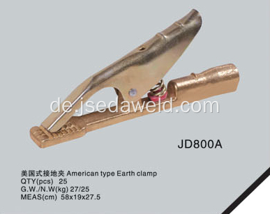 Amerikanische Erdungsklemme JD800A