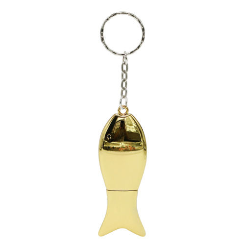 Metalen Fish USB Flash Stick