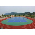 Colourful Synthetic Silicon PU Water-based Courts Sports Surface Flooring Athletic Running Track