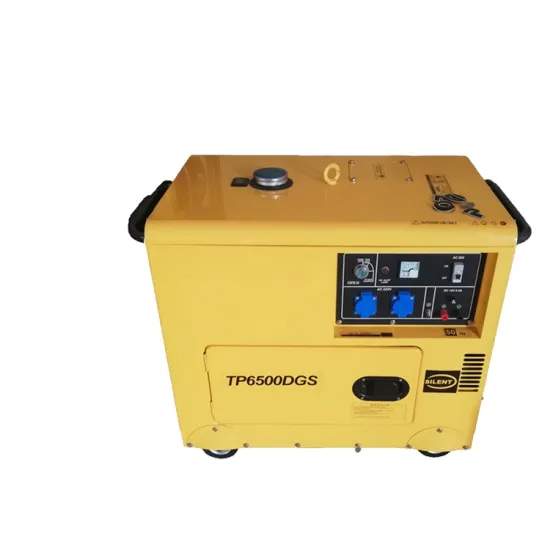 110V 5.5KW Silent Diesel Generator Set - Single Phase or Three Phase 6500DGS