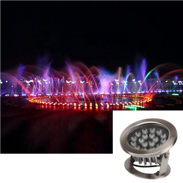 IP68 LED Fountain Lights - 30W/36W RGB Underwater DMX Fittings