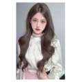 女性ロングカーリーヘアウィッグ国境越え供給