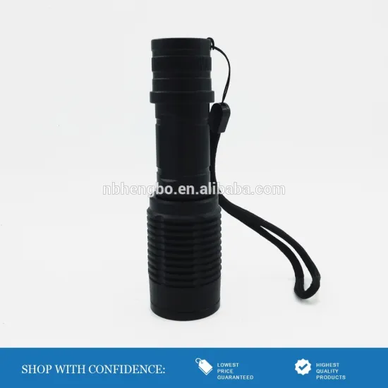 one 18650 battery high power telescopic zoomable flashlight torch