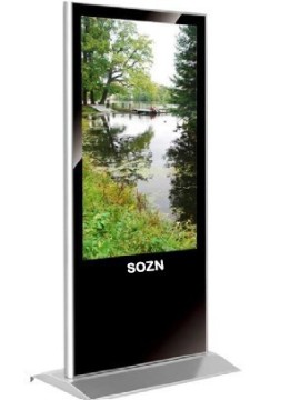 Latest popular standing style Adversting machine