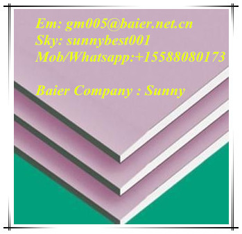 Golden quality gypsum board for decoration