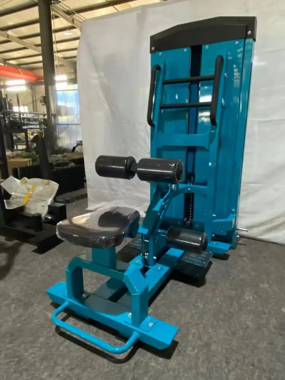 hip trainer standing hip trust pin loaded machine