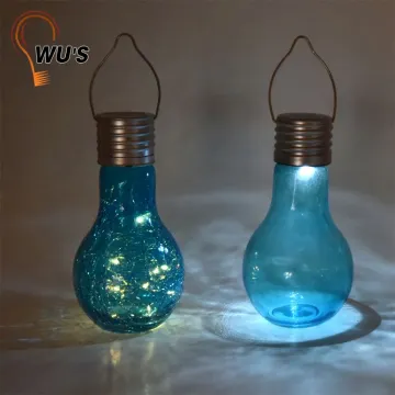 Hot sale factory supply glass solar light bird