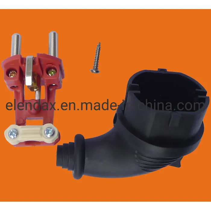 Konektor Steker Siku Daya 2P+PE 1X16A untuk Industri