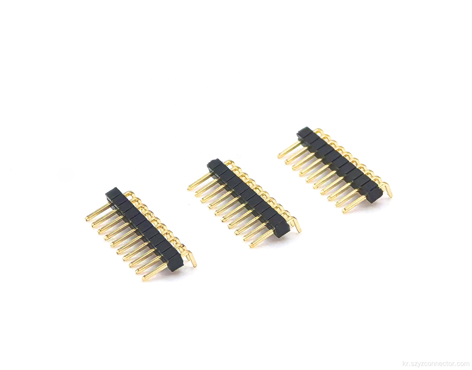 1.0mm 핀 헤더 단일 행 10P