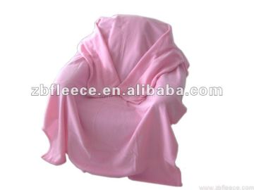 100% Polar Fleece Blanket with Sleeves