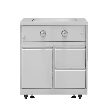 Factory Direct Sale Custom Outdoor Full Stainless Steel Garden Party Bbq Cabinets