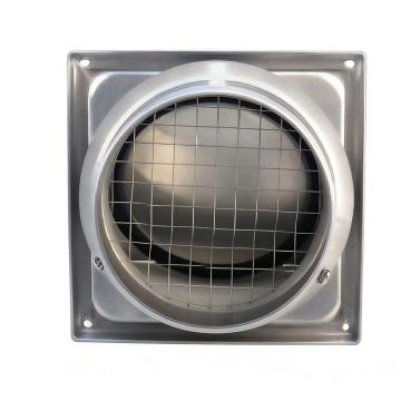 Persienne de ventilation en acier inoxydable résistante aux intempéries et réglable