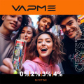 Todos os sabores VapMe Crystal 7000 Puffs Preço de atacado