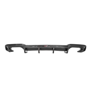 High-Quality TAKD Dry Carbon Fiber Rear Diffuser and Bumper Lip for Audi A3 S3 (2017-2019)