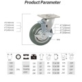 6inch Heavy Duty Tool Box Casters High Elastic