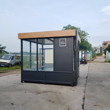 Compact Folding House for Outdoor Smoking and Relaxation Zones