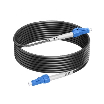 FTTH Fiber Drop Cable: LC/UPC Single Mode Outdoor Fiber Jumper Patch Cord Manufacturers