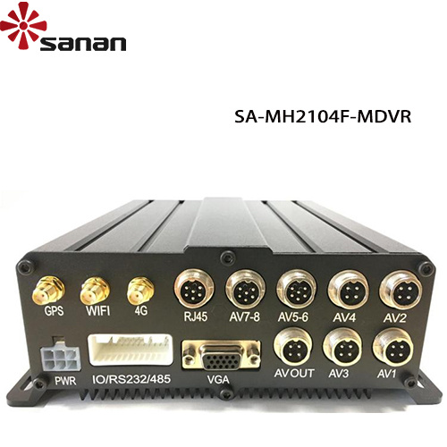 2 Channel vehicle MDVR SA-MH2104F for truck