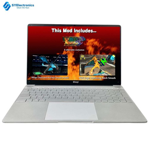 Custom 15,6 polegada N5095 J4125 Laptop econômico de 256 GB