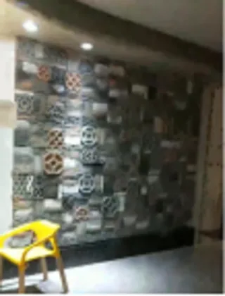 Traditional blue brick stack tiles for ancient buildings