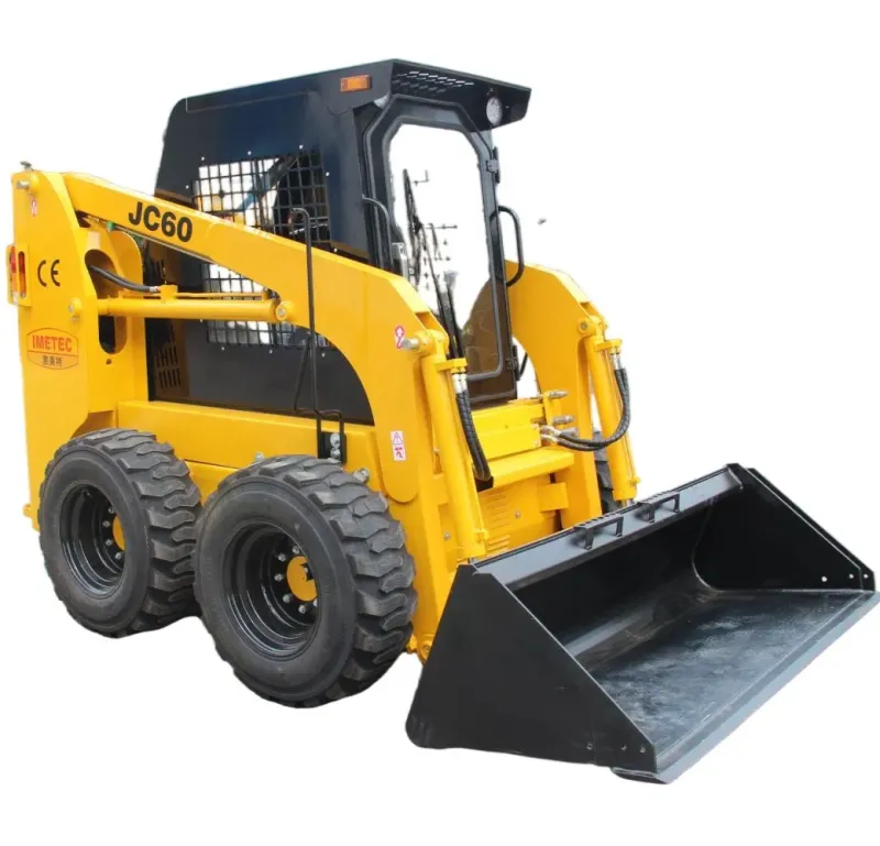 Factory CE 200kgs-1400kgs EPA Diesel Small/Mini Compact Wheel Track Skid Steer Loader