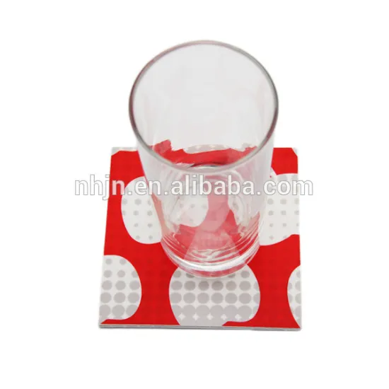 printing logo cup beer coaster