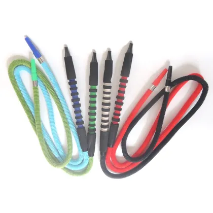 1.8m custom High Quality  Velour Hookah Shisha Hose velvet hookah hose winter ritzy  hookah hose