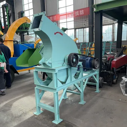 Bamboo Chipper: Waste Wood Furniture Scraps Slicing Machine