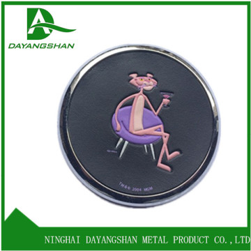 Mats And Pats For Drinking Usage Reuseable Black Insulated Rubber Coaster