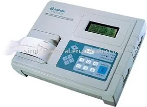 1/2 channel printout format Electrocardiograph