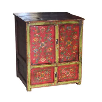Tibetan Bedside Cabinet