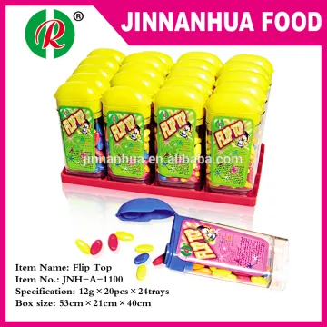 flip top press hard candy
