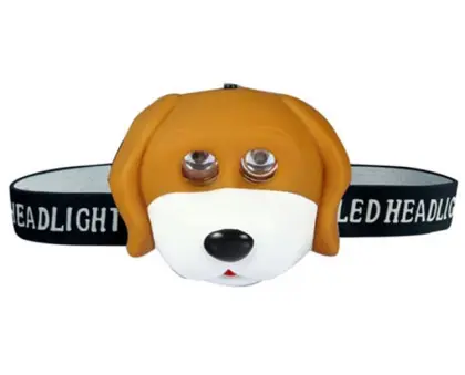 Different shaped out door headlights dog Kid's Animal Headlights