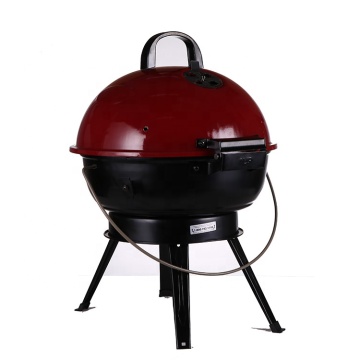 Convenient Movable Indoor Charcoal Grill Carts for Outdoor Barbecue