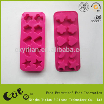 Silicone chcolate mould cake mould cookie mold ice tray