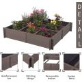 Flower Bed Outdoor Raised Bed Garden Planter Box for Vegetables Supplier