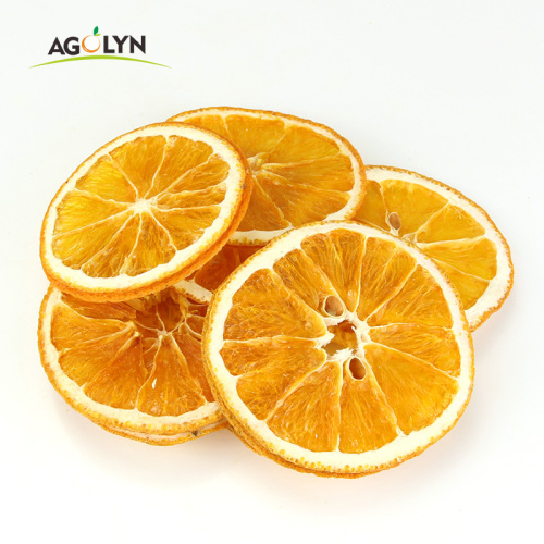 Wholesale sweet 100% natural dried factory price orange slice for tea