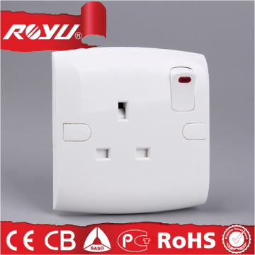 British 13a switch socket outlet