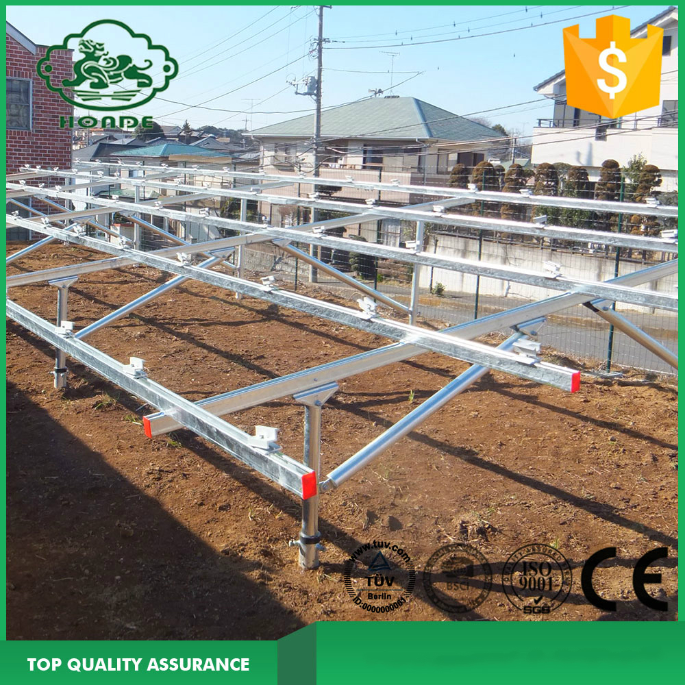 Ground Screw Pole Mounting System