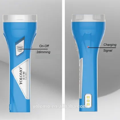 long lighting rechargeable led flashlight