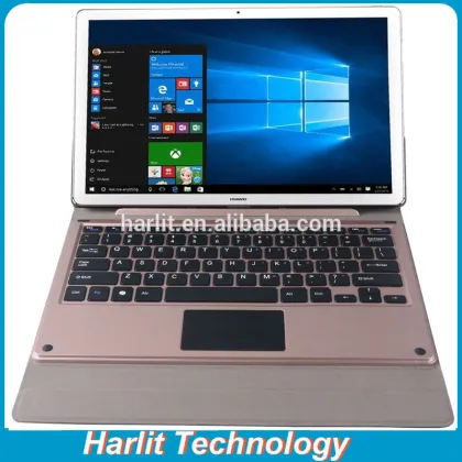 Bluetooth Keyboard With Trackpad For Huawei Matebook Folio Leather Cover For Matebook 12 inch