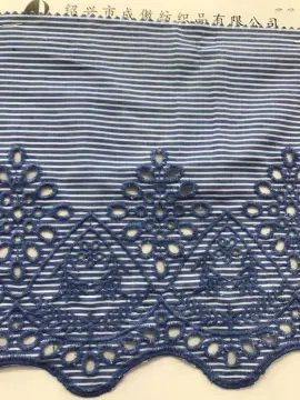 Purple Skirt Polyester Embroider Fabric