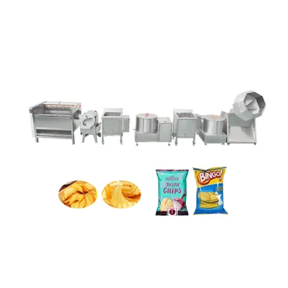 150kg/h Compound Pringles Potato Chips Production Line