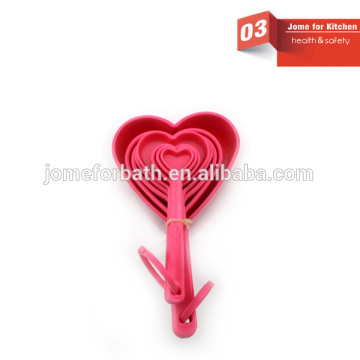 2015 New Design Heart Shaped Measuring Spoon