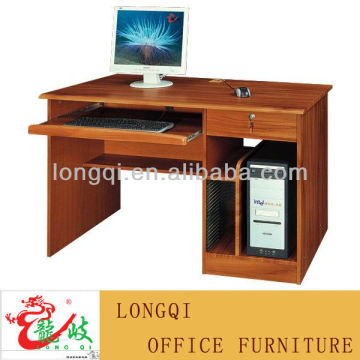 competitive price high quality wood office executive desk computer desk design pc table china foshan longjiang lecong