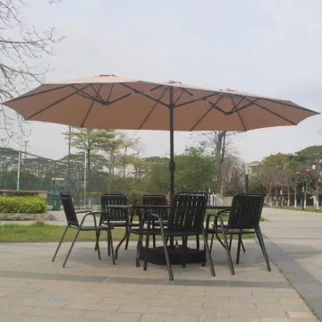 Outdoor Patio Umbrella: Pool Garden Terrace Beach Sun Umbrella with Logo