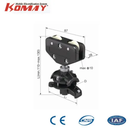 Wire Rope Middle Trolley for Round Cable Rmt