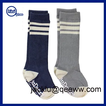 Custom Brand Organic cotton Baby socks sporty