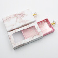 Låda Slide PVC Window Luxury Eyelash Packaging Box